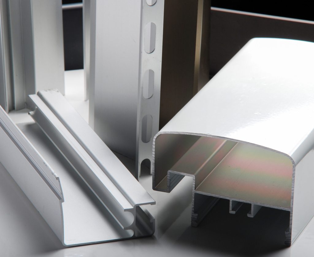 Aluminum profile for window, door, bathroom box